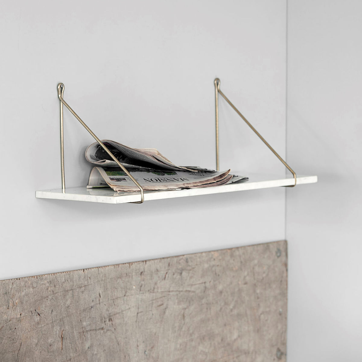 MARBLE Shelf | White Marble by HOUSE DOCTOR (house-doctor-shelf-marble-white-marble-sa0900)