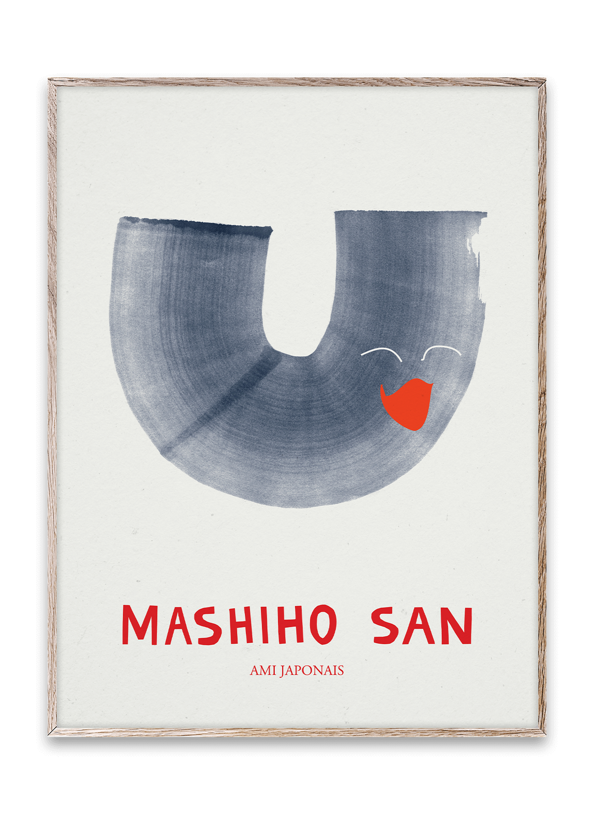 MASHIHO SAN Print by ATWTP/Mado by PAPER COLLECTIVE (paper-collective-mashiho-san-print)