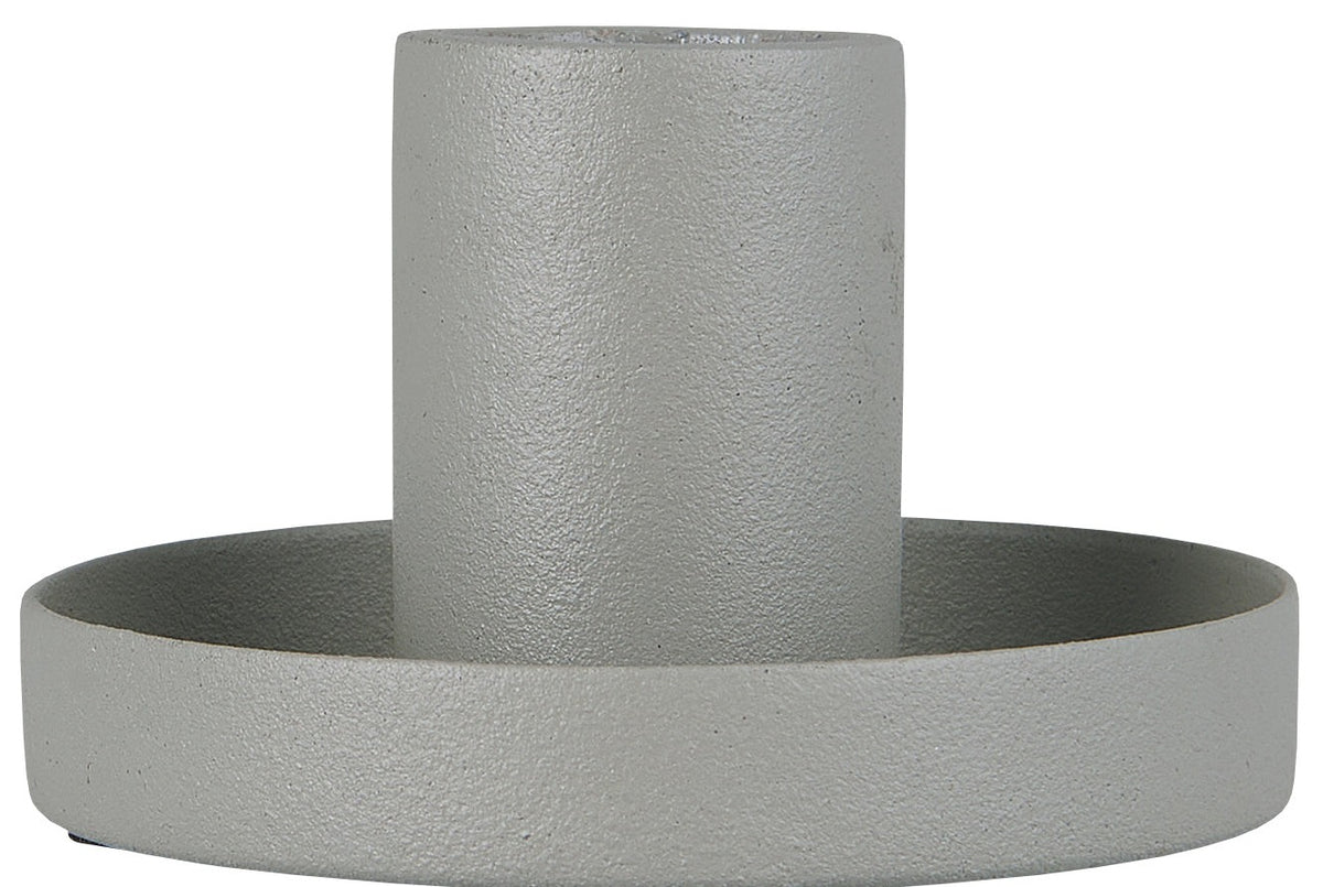 Candle Holder - Grey by IB LAURSEN (ib-laursen-candle-holder-f-dinner-candle-grey)