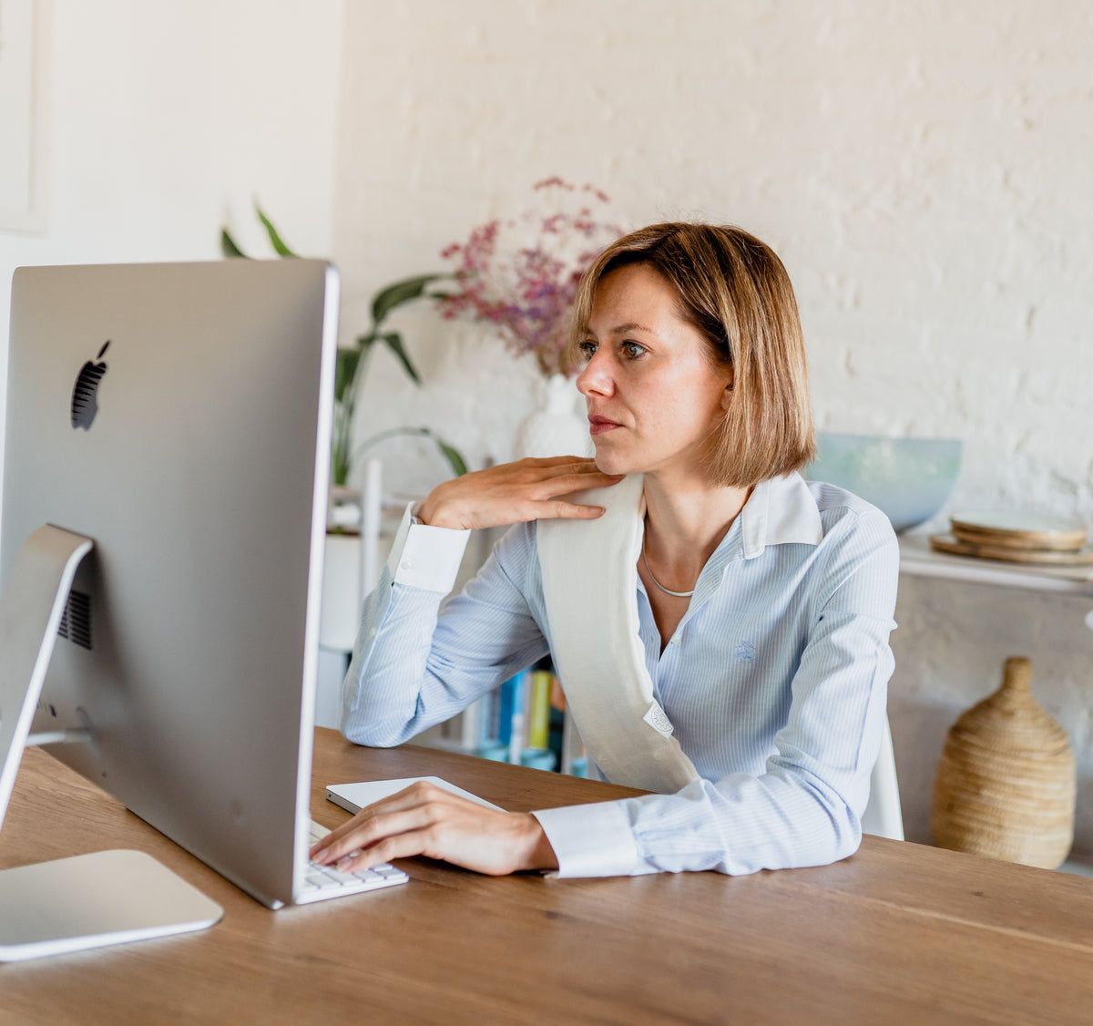 100% Organic Japanese Cotton|Dove by YUYU BOTTLE (yuyu-bottle-yuyu-bottle-organic-cotton-dove)