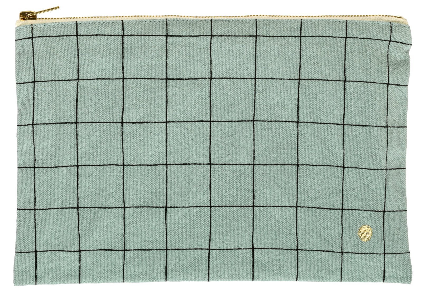 Pouch Oscar L | Celadon by La Cerise Sur Le Gateau (la-cerise-sur-la-gateau-pouch-oscar-celadon-l)