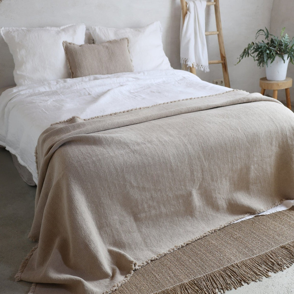 PATARA Bedspread 140X260 - Marble by HOME LINEN LABELS (home-linen-labels-patara-140-260cm-marble-plaid)