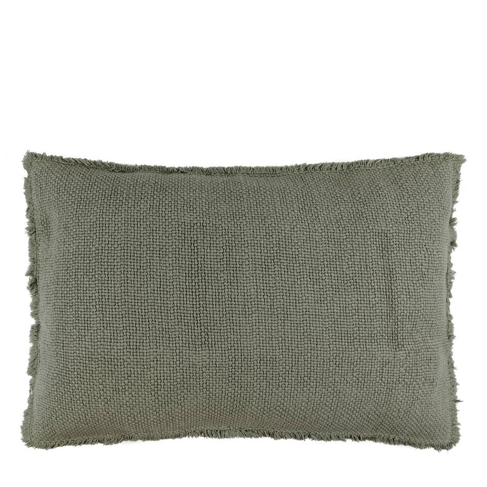 Patara Cushion Cover | Army by HOME LINEN LABELS (home-linen-labels-patara-40-60-cm-army-decorative-cushion-cover)