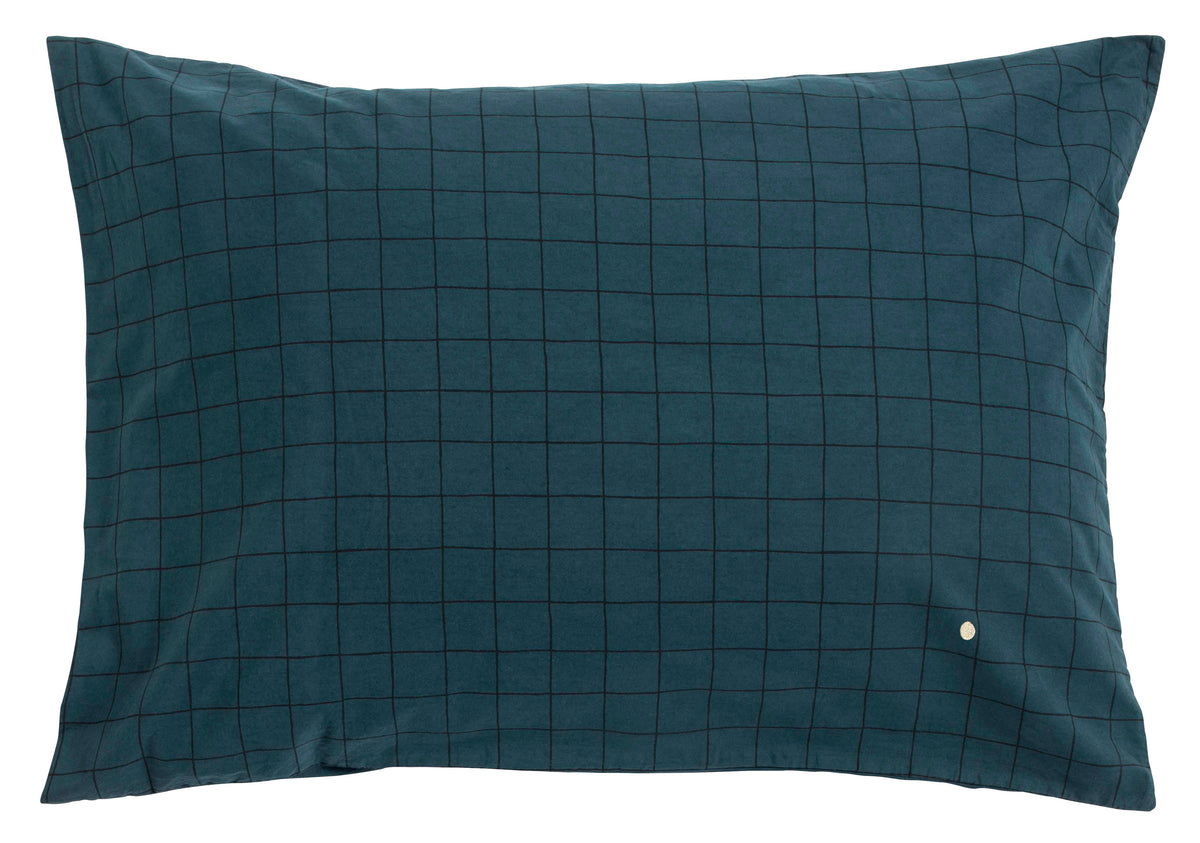 Pillowcase Oscar - Ardoise by La Cerise Sur Le Gateau (la-cerise-sur-la-gateau-pillow-case-oscar-ardoise-50)