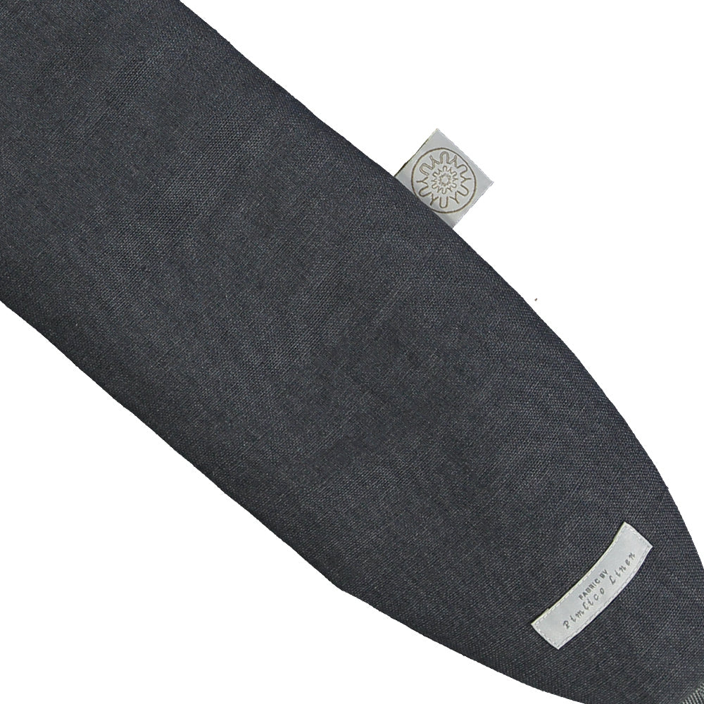 Belgian Pimlico Linen, Charcoal by YUYU BOTTLE (yuyu-bottle-yuyu-bottle-pimlico-linen-charcoal)