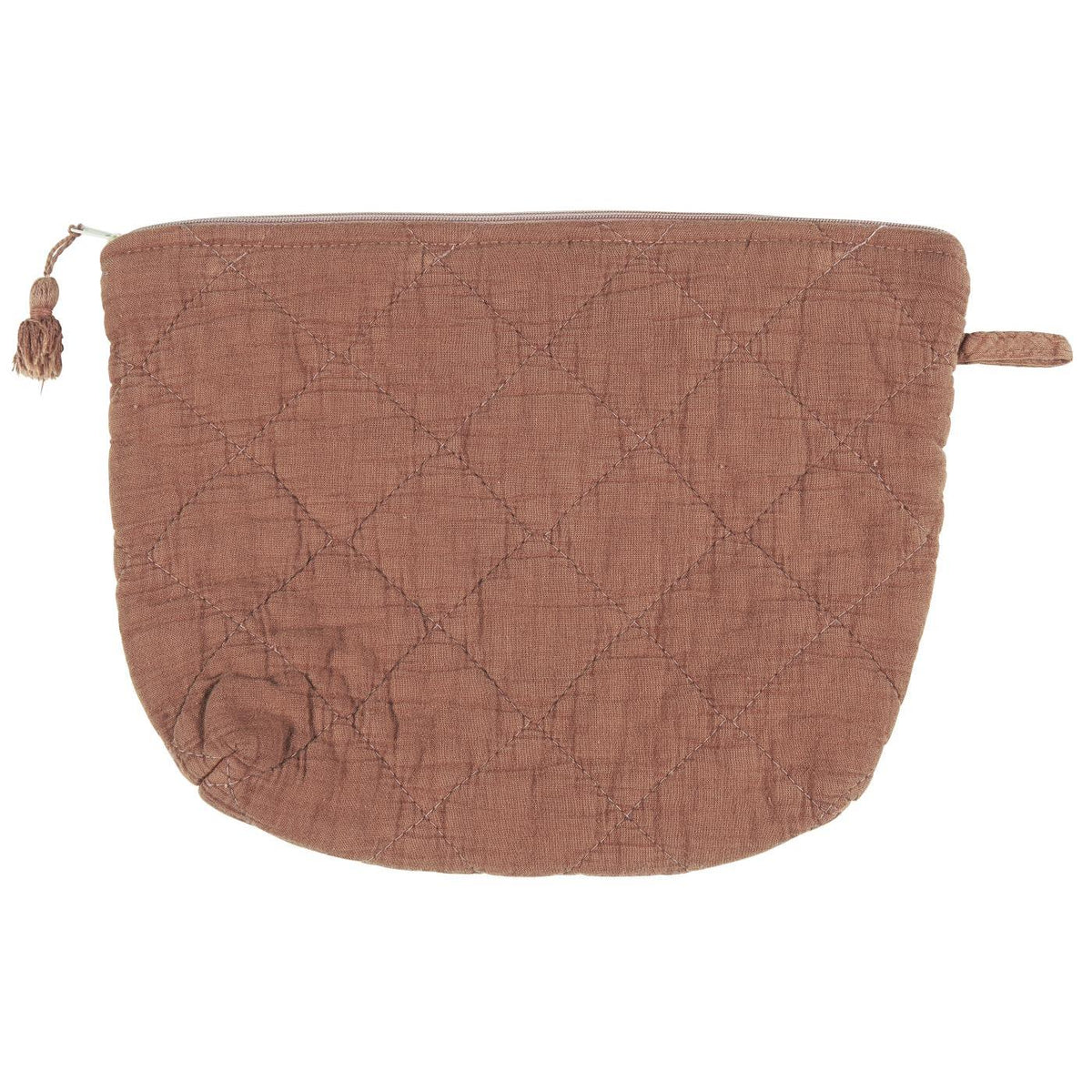 Quilted Travel Pouch - Terracotta by IB LAURSEN (ib-laursen-toiletry-bag-quilted-tuscany)