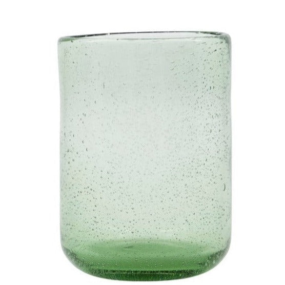 RICH Drinking Glass Set of 4 | Green by HOUSE DOCTOR (house-doctor-glass-rich-light-green)
