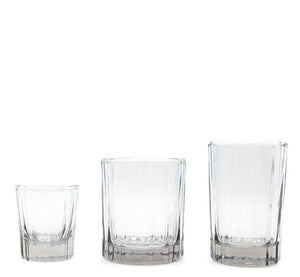 REED TUMBLER Set of 4 | Clear