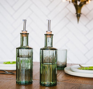 REED OIL/VINEGAR Bottle | Smokey Green