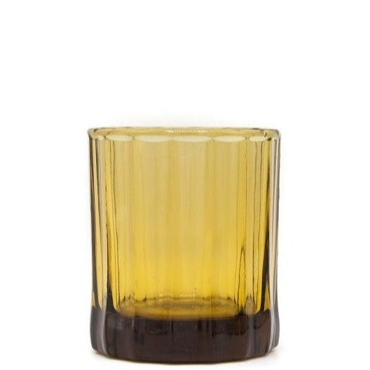 REED TUMBLER Set of 4 | Amber by BRUT (brut-tumbler-reed-amber)