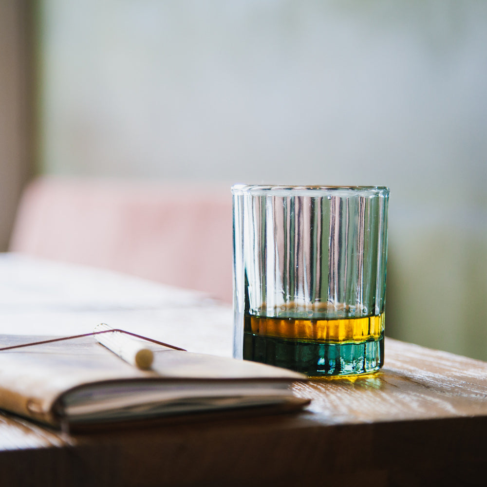 REED TUMBLER Set of 4 | Smokey Green by BRUT (brut-tumbler-reed-green)