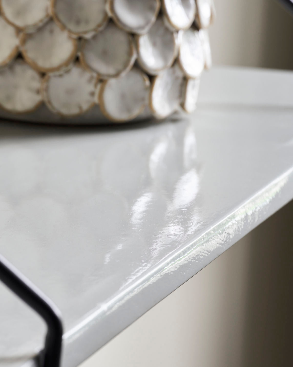 RIB Shelf 100cm | Grey by HOUSE DOCTOR (shelf-rib-grey-100cm)