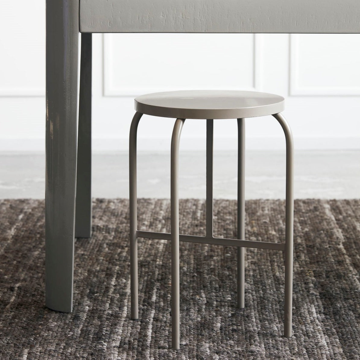 SHAKER Stool | Stone Grey by HOUSE DOCTOR (house-doctor-stool-shaker-grey)