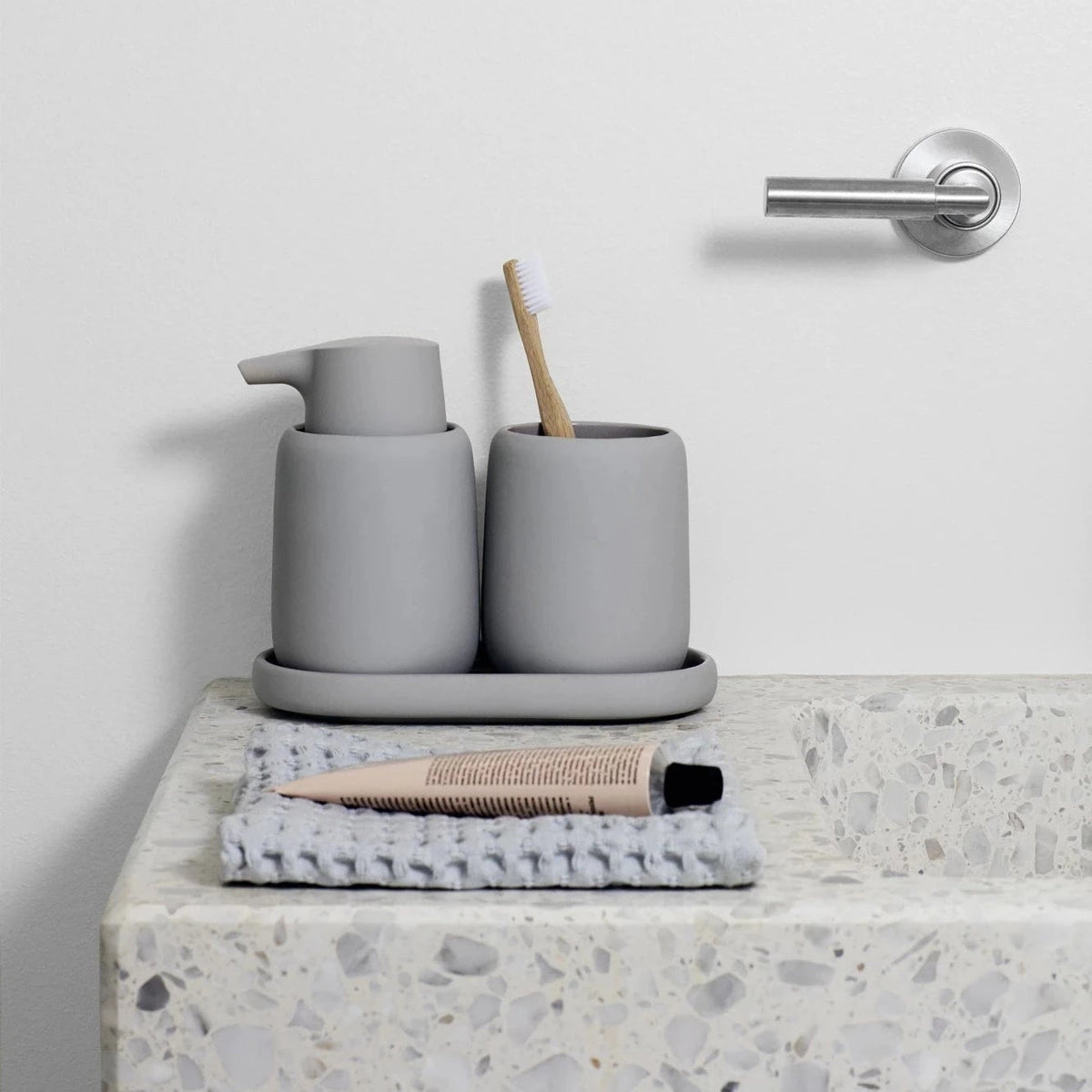 SONO Soap Dispenser | Micro Chip by BLOMUS (blomus-sono-soap-dispenser-micro-chip)