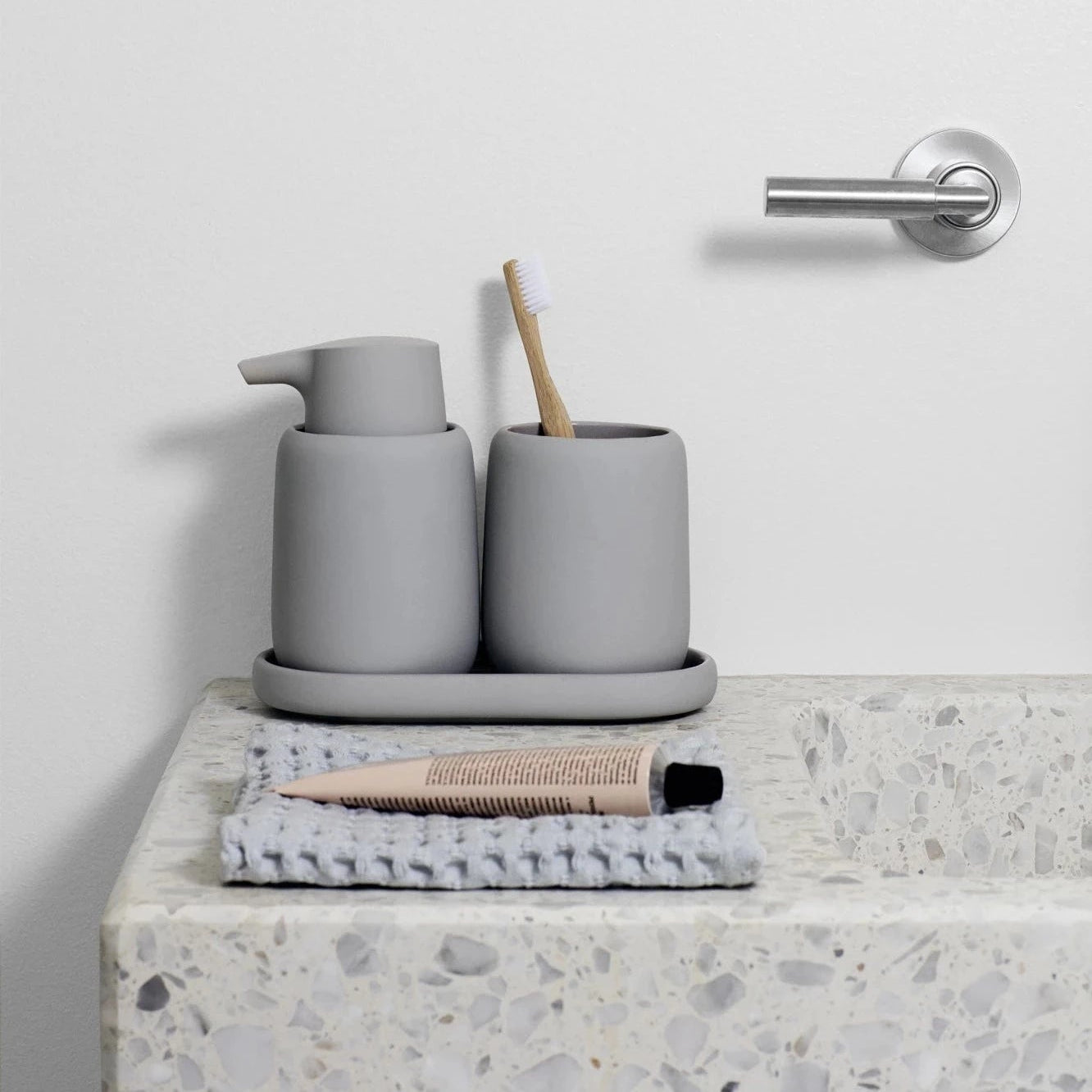 SONO Soap Dispenser | Micro Chip by BLOMUS (blomus-sono-soap-dispenser-micro-chip)