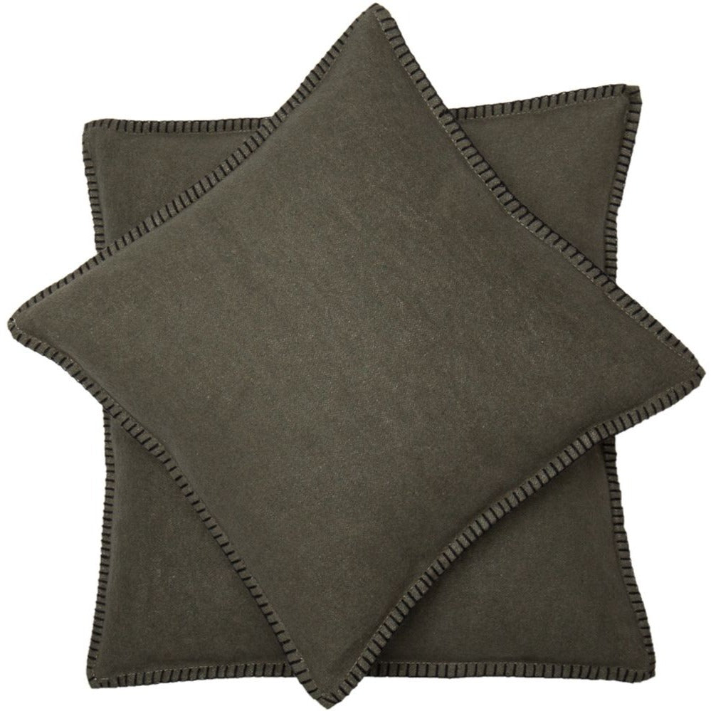 Sylt Cushion 50x50 | Army by DAVID FUSSENEGGER (army-sylt-cushion)
