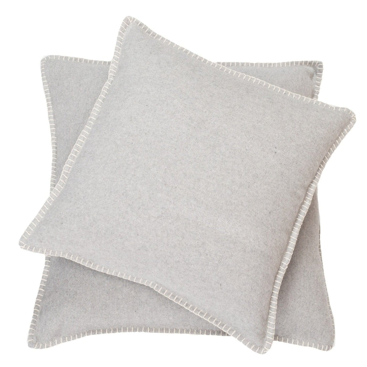 Sylt Cushion 50x50 | Light Grey by DAVID FUSSENEGGER (light-grey-sylt-cushion)