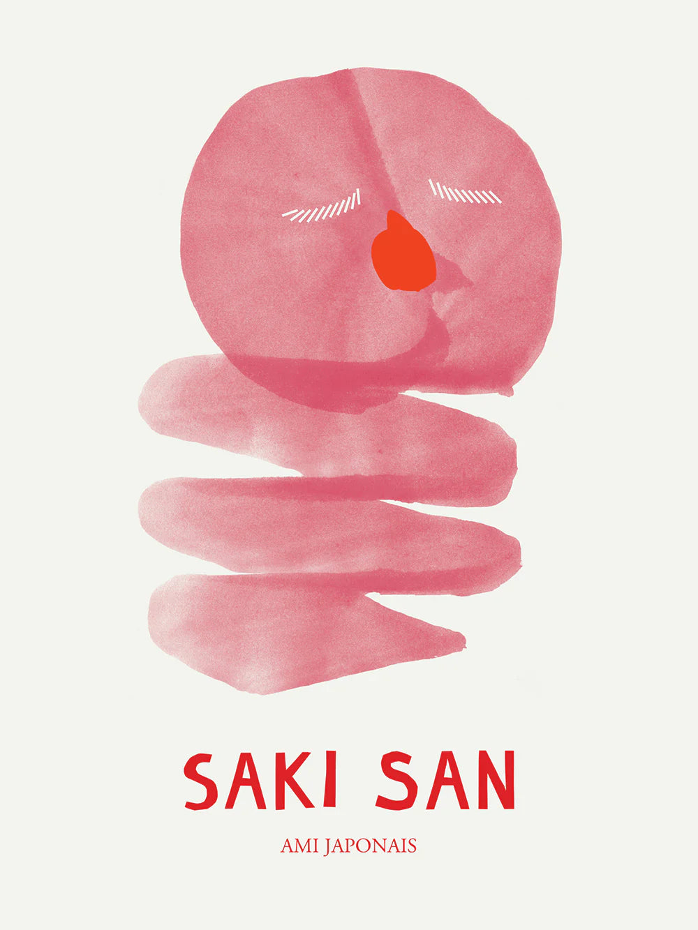 SAKI SAN Print by ATWTP/Mado by PAPER COLLECTIVE (paper-collective-saki-san-print)