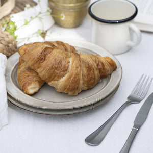 SAND DUNES Lunch Plate | Green/Grey Speckle