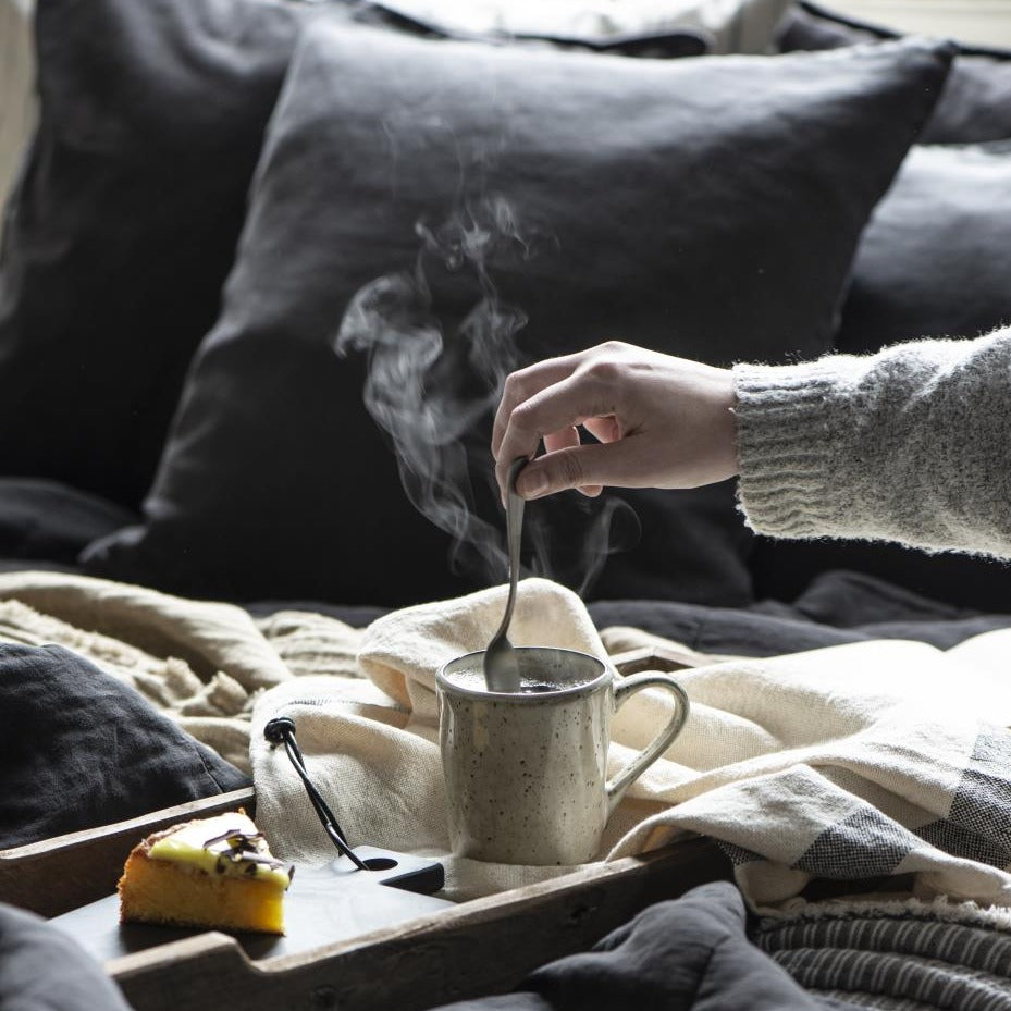 SAND DUNES Mug w/Handle- Green/Grey Speckle by IB LAURSEN (ib-laursen-mug-w-handle-sand-dunes)