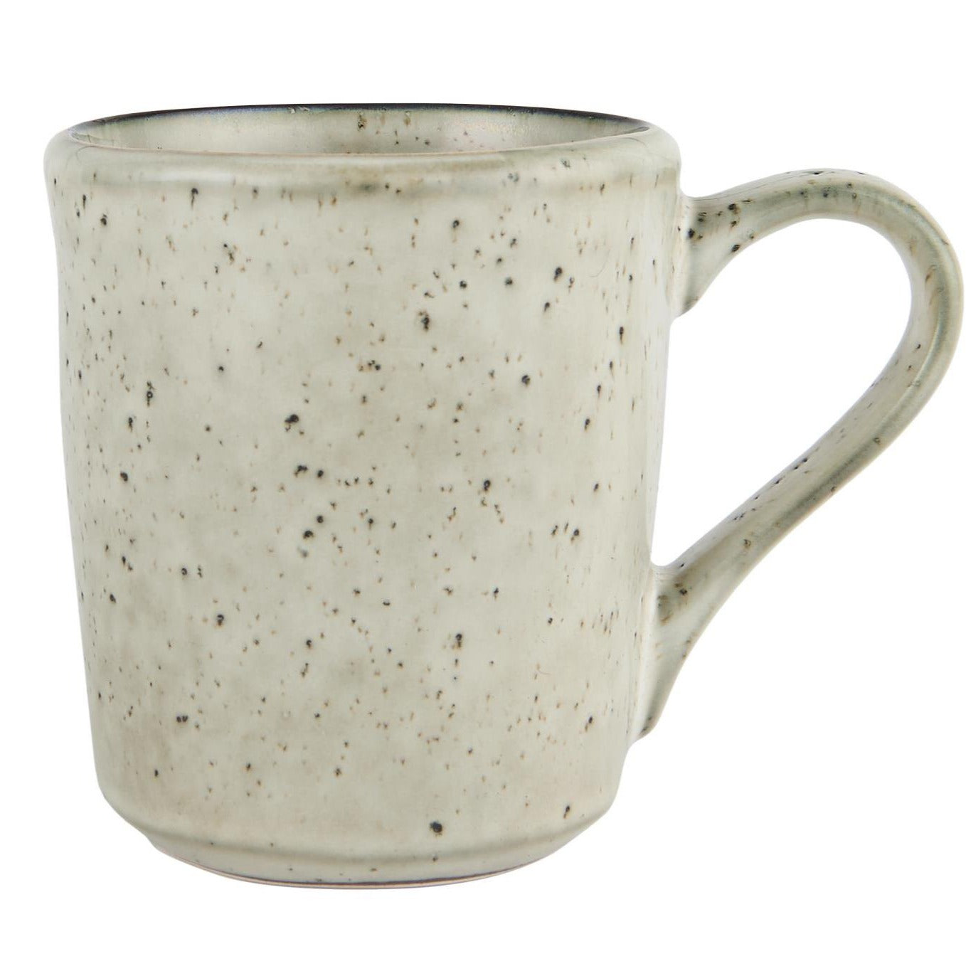 SAND DUNES Mug w/Handle- Green/Grey Speckle
