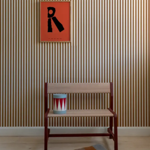 Alphabet Spaghetti by ATWTP - R Print by PAPER COLLECTIVE (paper-collective-alphabet-poster-print-r-print)