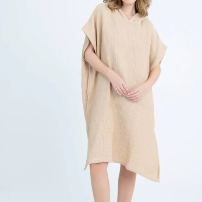 Flow Kids Poncho L/XL | Mustard