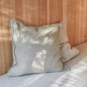 STREAK Cushion Cover - Light Green