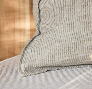 STREAK Cushion Cover - Light Green