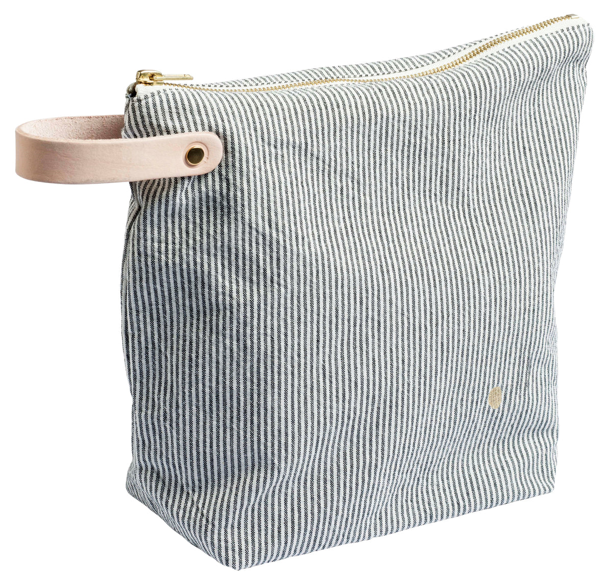 Toiletry Bag Finette GM | Caviar by La Cerise Sur Le Gateau (la-cerise-sur-la-gateau-toiletry-bag-finette-caviar-leather-gm)