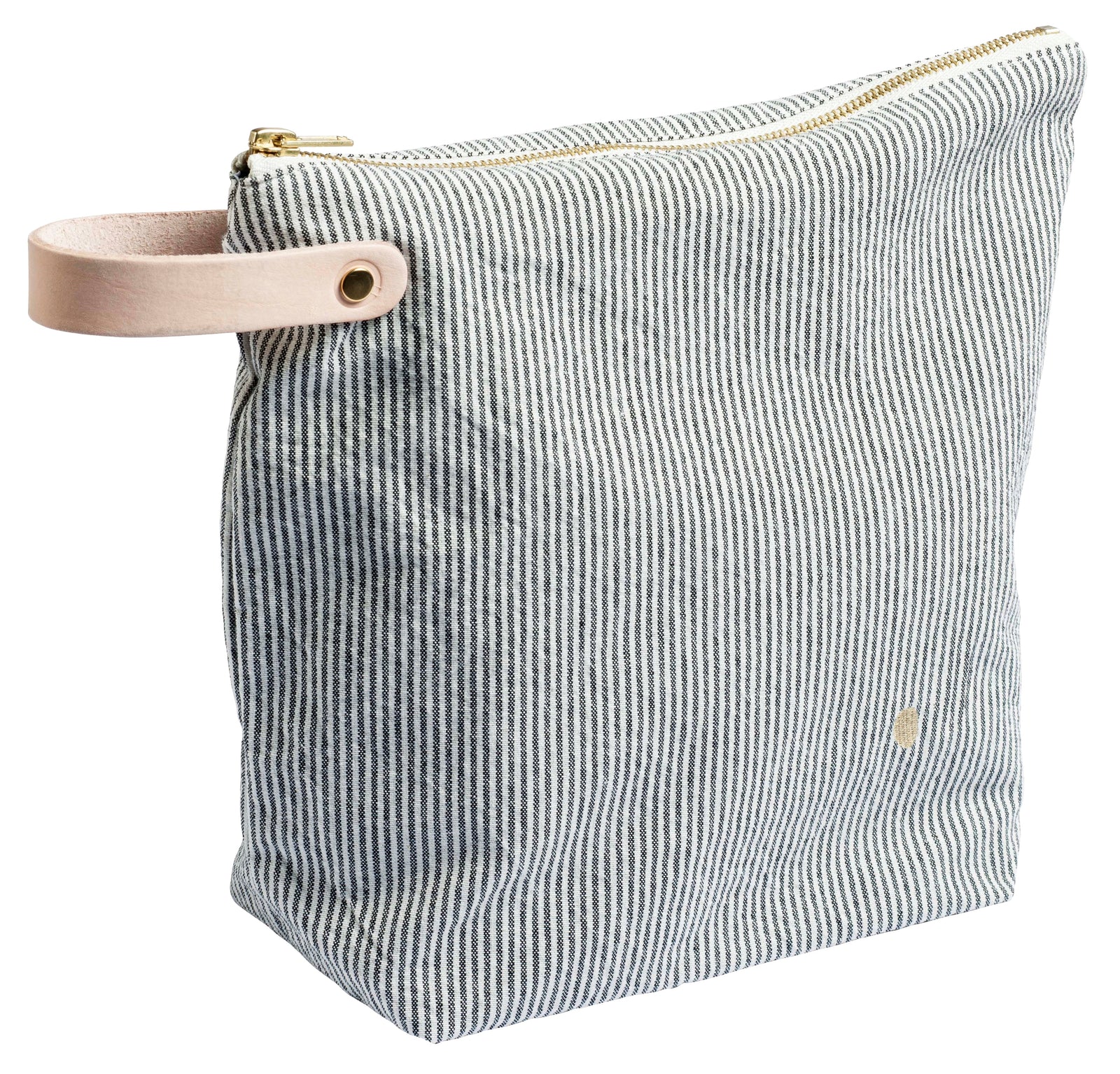 Toiletry Bag Finette GM | Caviar by La Cerise Sur Le Gateau (la-cerise-sur-la-gateau-toiletry-bag-finette-caviar-leather-gm)