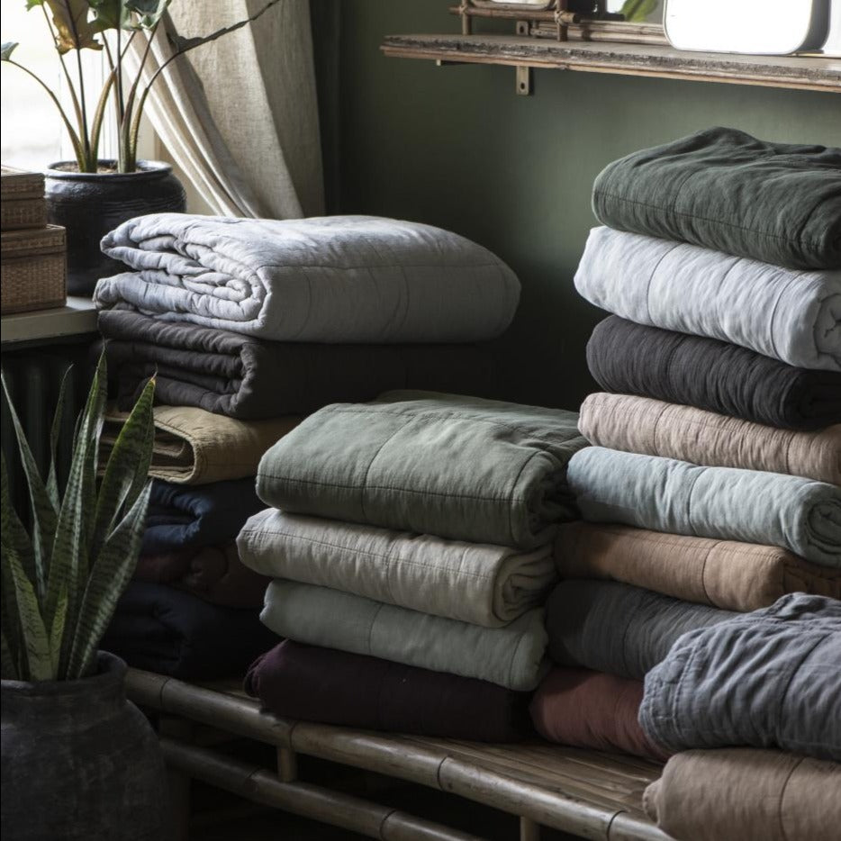 Vintage Quilt - Green Mist by IB LAURSEN (ib-laursen-vintage-quilt-green-mist)