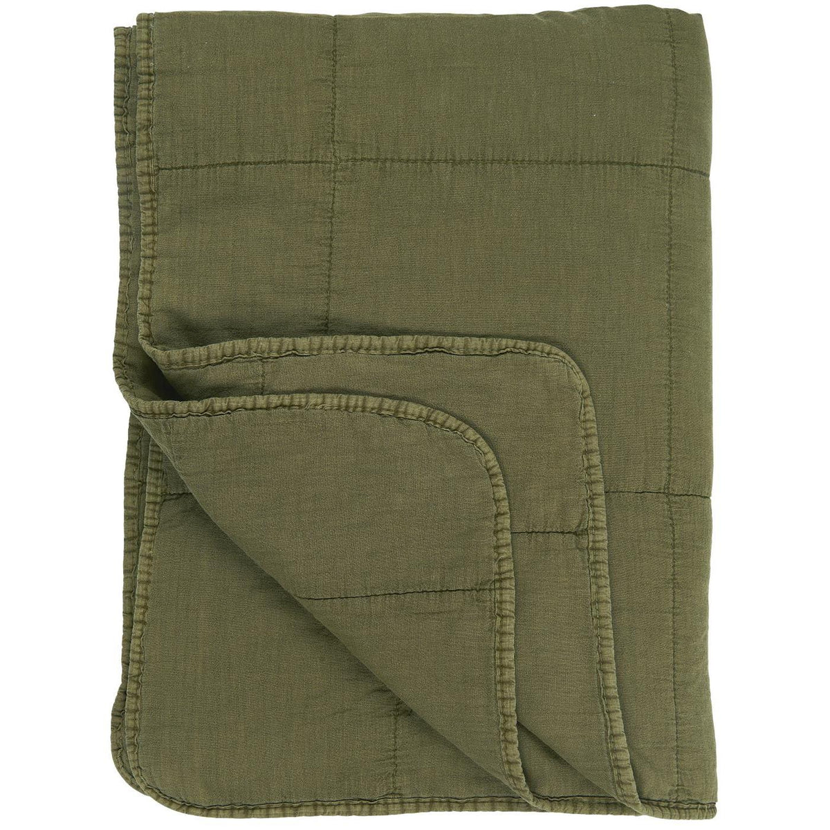 Vintage Quilt - Moss Green by IB LAURSEN (ib-laursen-vintage-quilt-moss-green)