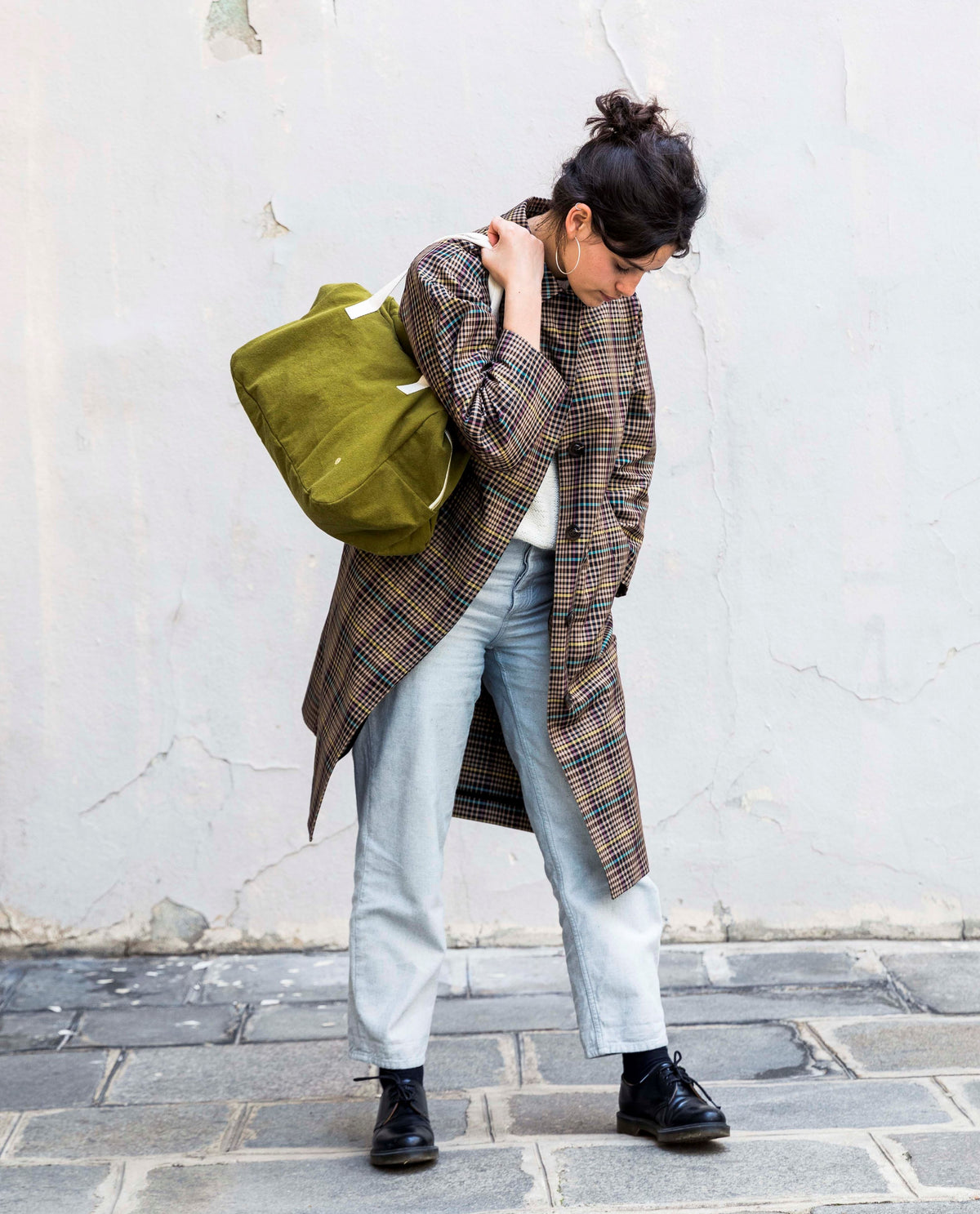 Weekend Bag | Lichen by La Cerise Sur Le Gateau (la-cerise-sur-la-gateau-weekend-bag-iona-lichen)