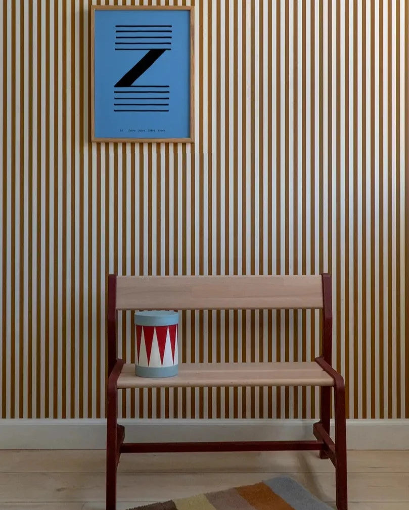 Alphabet Spaghetti by ATWTP - Z Print by PAPER COLLECTIVE (paper-collective-alphabet-poster-print-z-print)