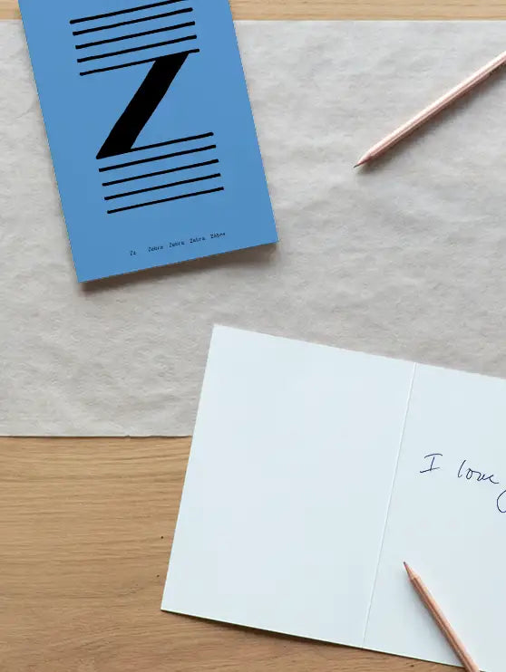 Alphabet Spaghetti by ATWTP - Z Print by PAPER COLLECTIVE (paper-collective-alphabet-poster-print-z-print)