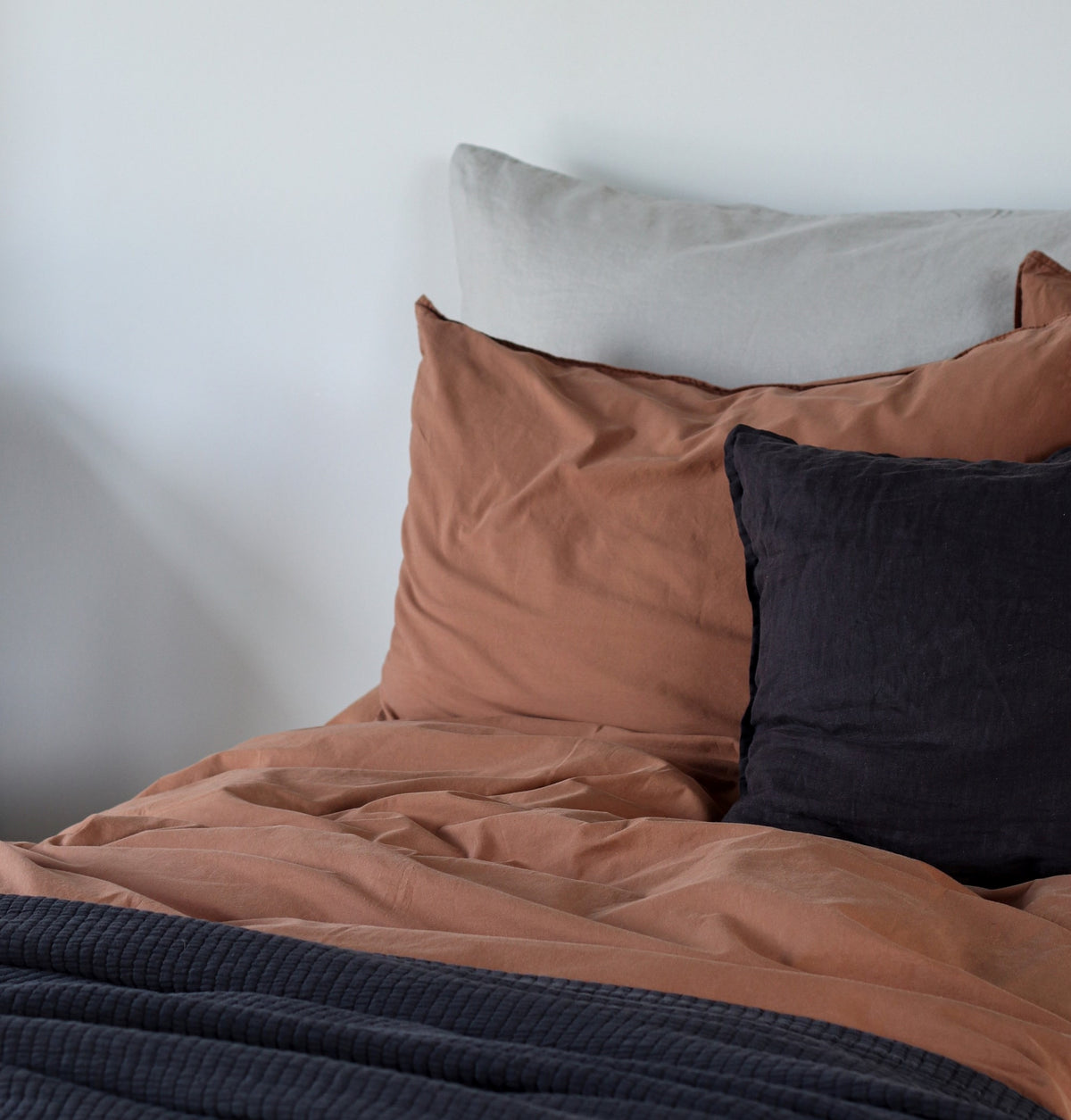 Cotton Pillowcase Set of 2 | Tan by TELL ME MORE (tell-me-more-cotton-pillowcase-set-of-2-tan)