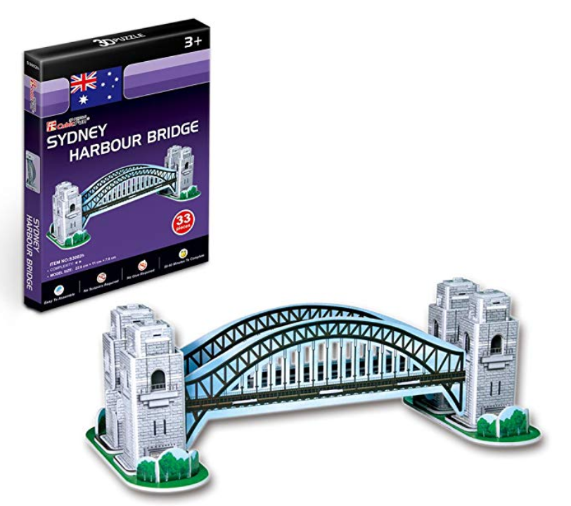 Sydney Harbour Bridge (mini architecture series) by CUBIC FUN (sydney-harbour-bridge-mini-architecture-series)