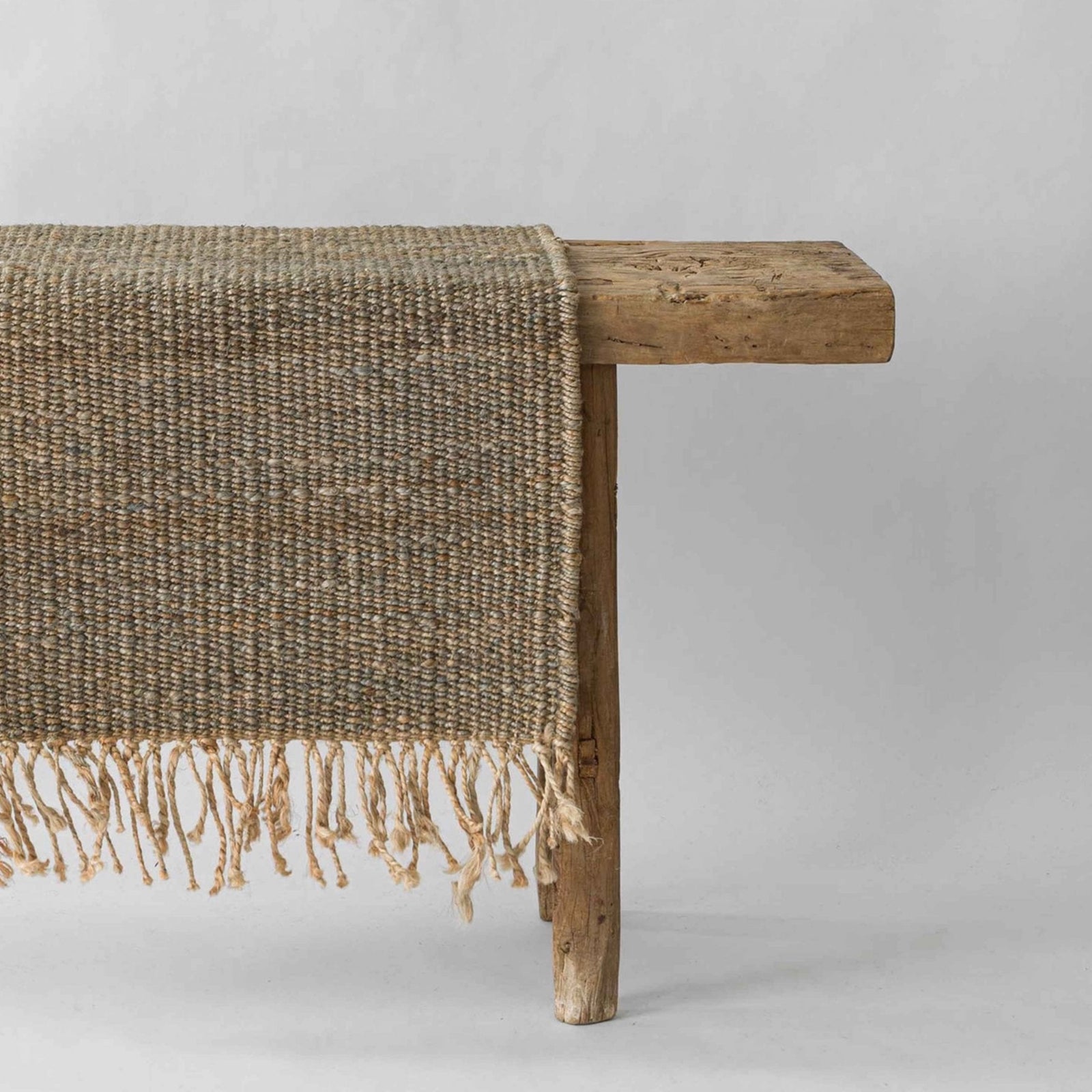 Hemp Rug 60X90 | Grey by TELL ME MORE (tell-me-more-hemp-rug-60x90-colour-grey)