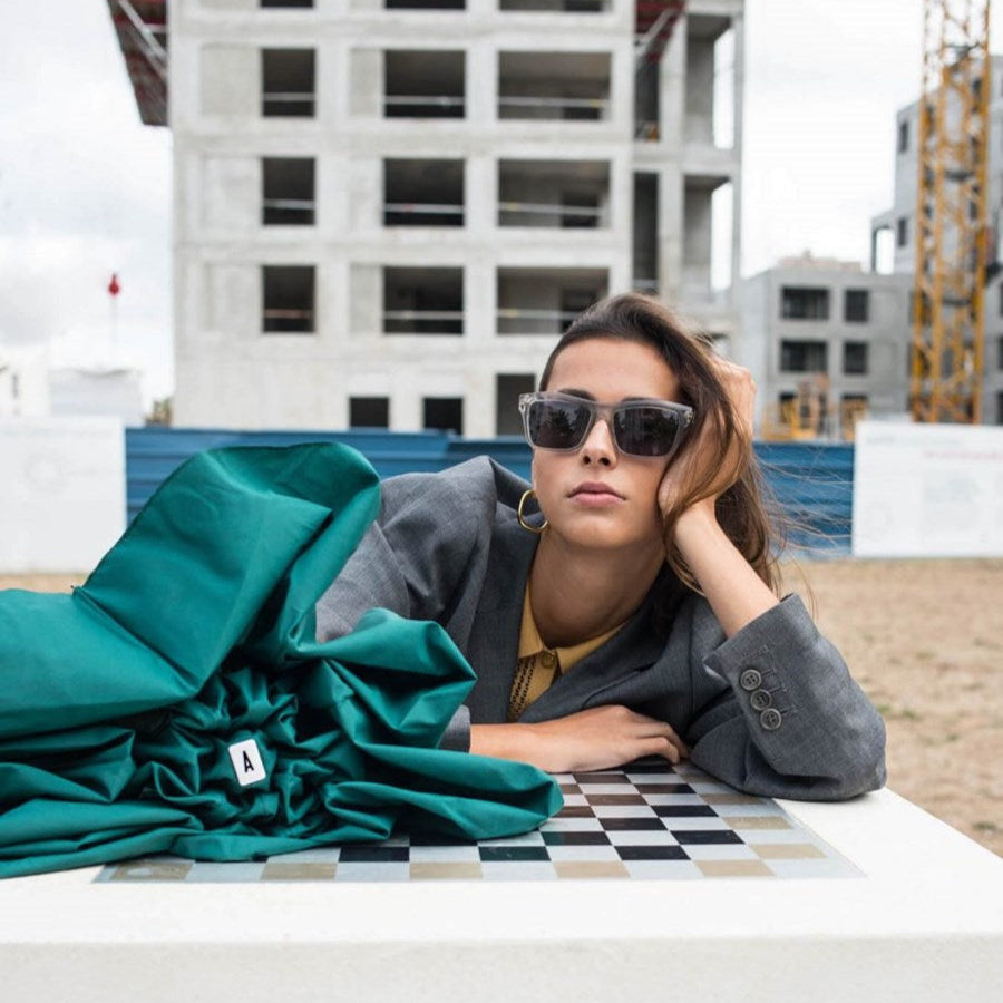 Micro Umbrella | Gustave/Emerald by ANATOLE (anatole-green-folding-micro-umbrella-gustave)