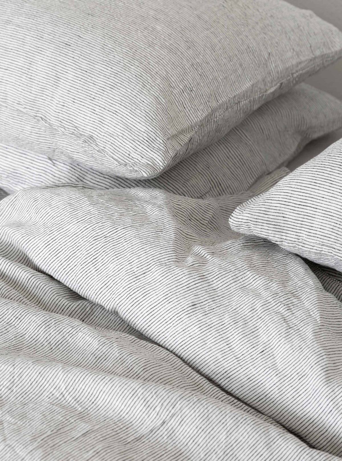 Linen Duvet Cover 150X200 | Pinstripe by TELL ME MORE (tell-me-more-duvet-cover-linen-150x200-colour-pinstripe)