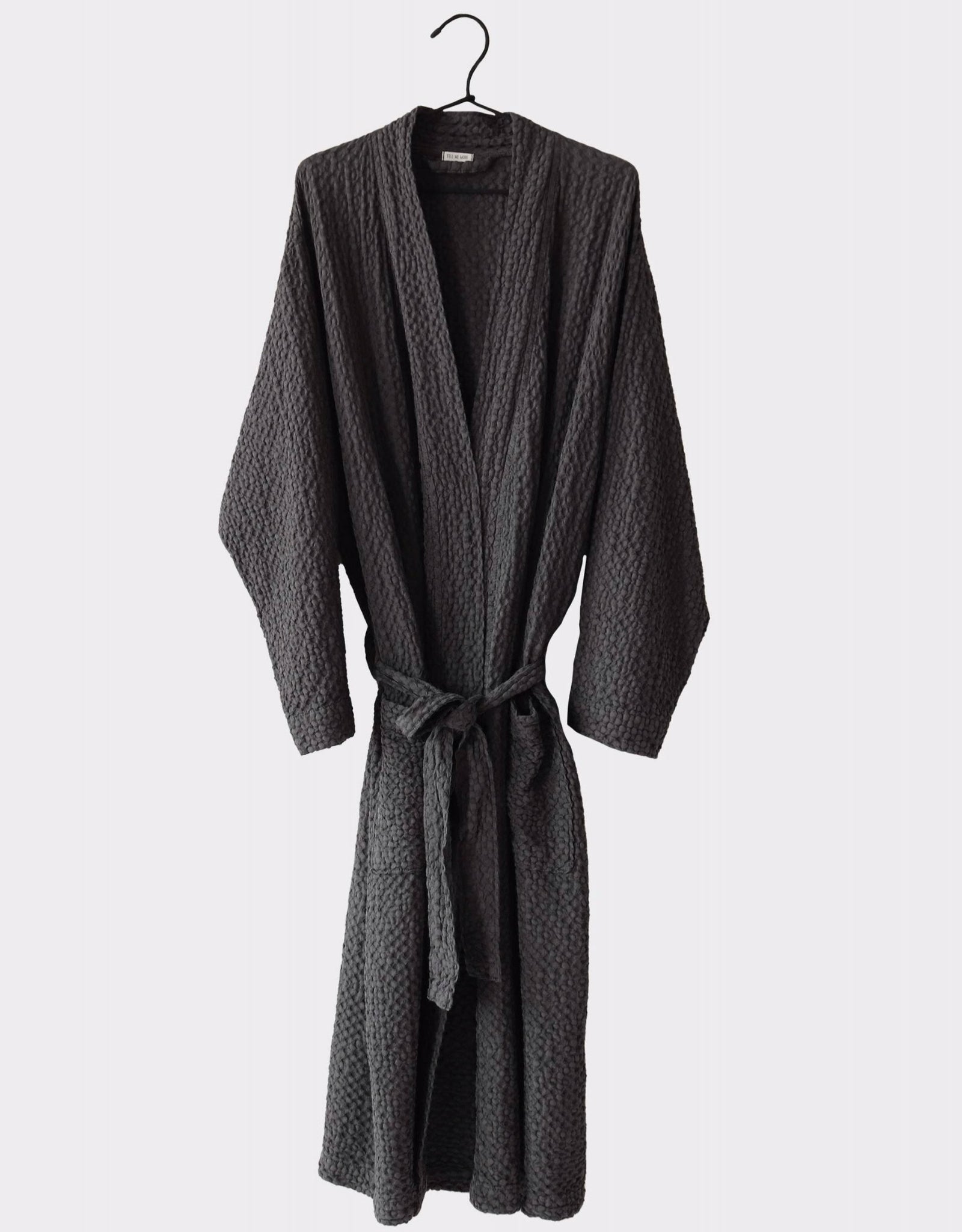 Santo Robe S/M | Charcoal by TELL ME MORE (tell-me-more-santo-robe-s-m-charcoal)